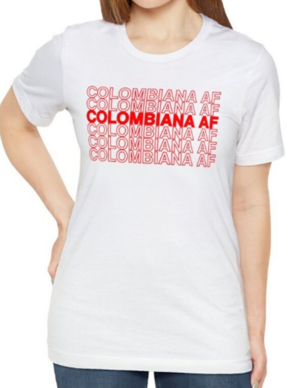 Colombiana AF T-Shirt: Latina Feminist Pride